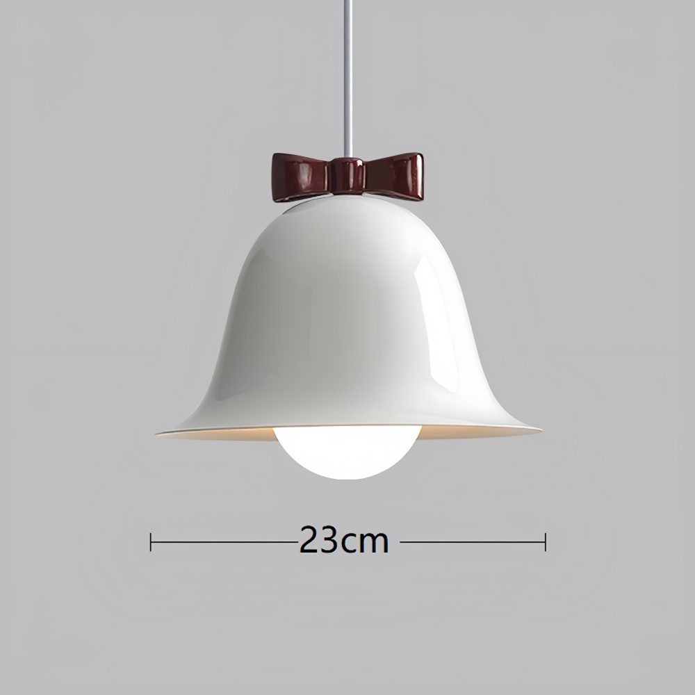 Nordic Creative Restaurant Bell Light Modern Simple Bow Pendant Light
